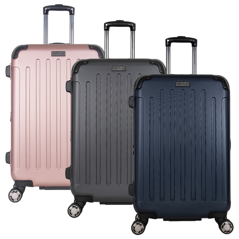 hardside checked luggage