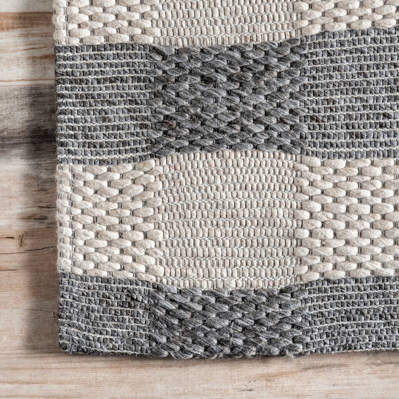 Sophie Striped Wool Area Rug
