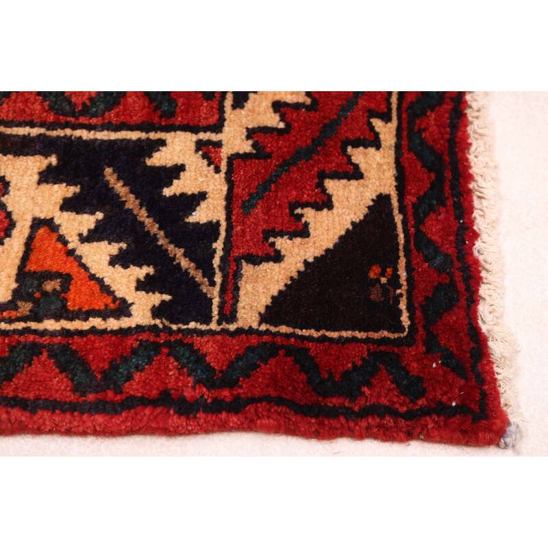 ECARPETGALLERY Hand-knotted Anadol Red Wool Rug - 4'10 x 8'10