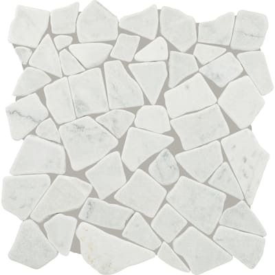 Daltile Raine Tumbled Pebble Natural Stone Mosaic Tile (Set of 10) (9.60 SQFT Per Carton)