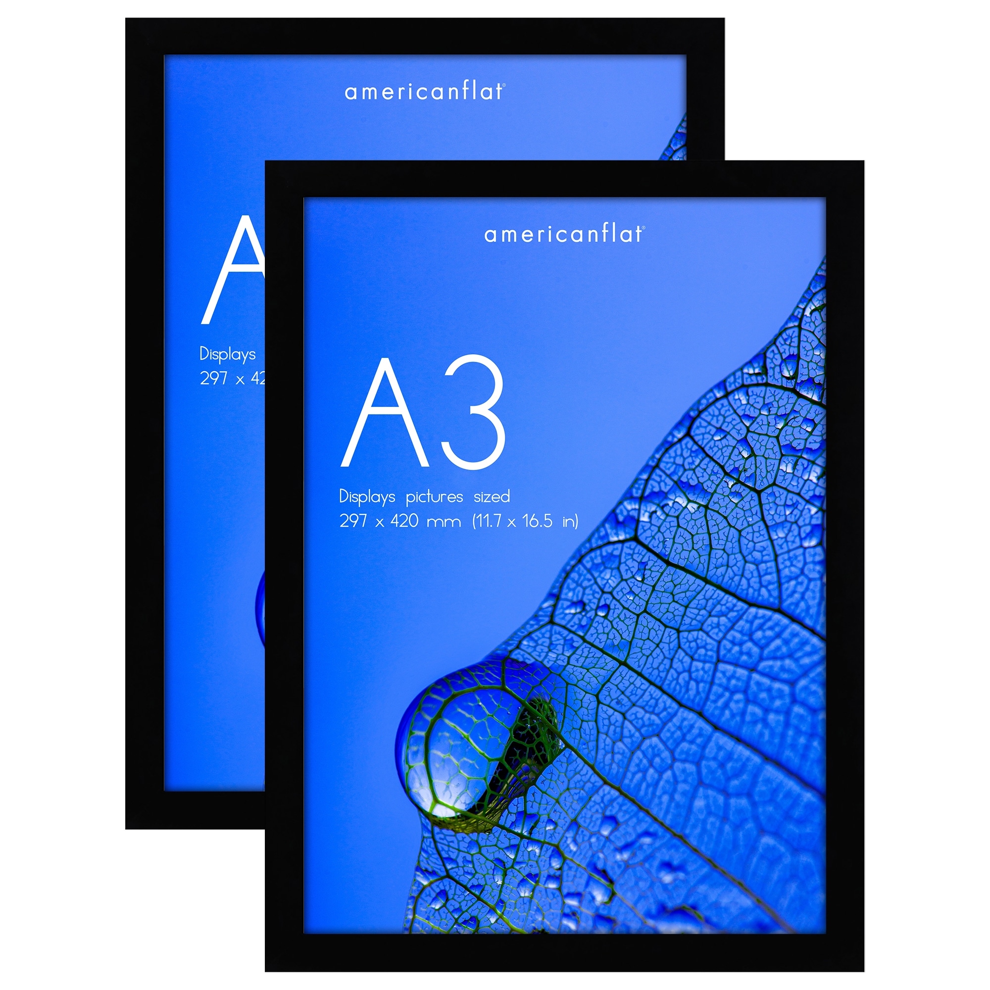 Americanflat A3 A4 Picture Frame and Poster Frame for Displaying