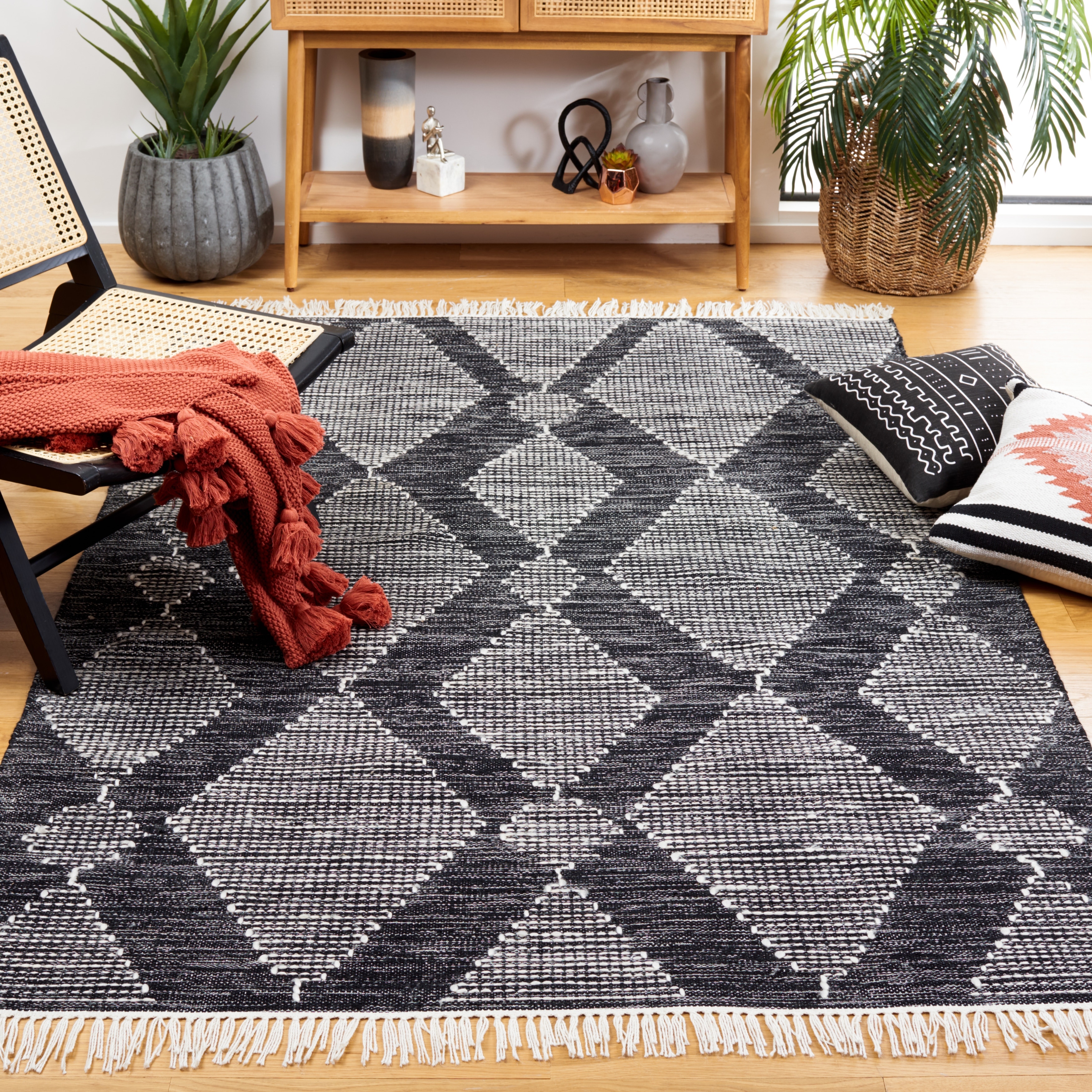 SAFAVIEH Handmade Kilim Imca Moroccan Boho Rug