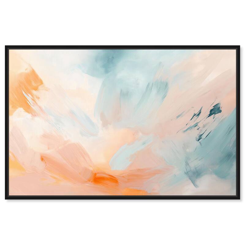 Sunrise Palette I Canvas by Art Remedy - Black - 30" x 20"