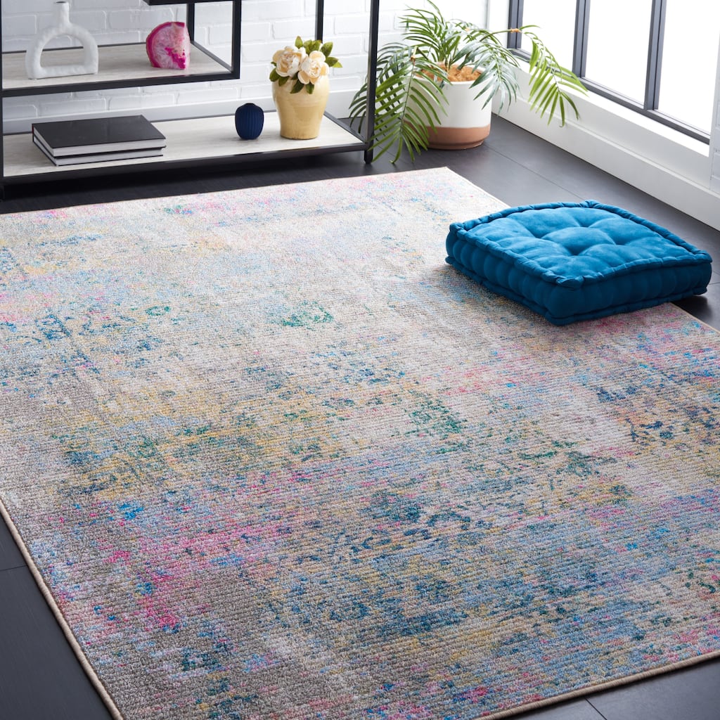 SAFAVIEH Sequoia Machine Washable Slip Resistant Charlotta Rug