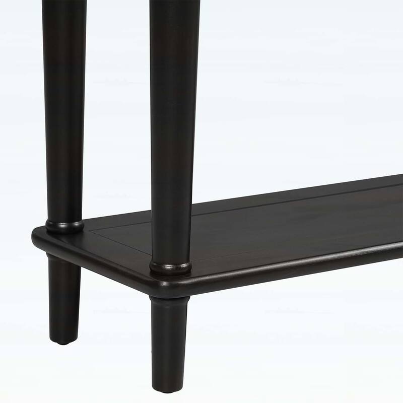 Retro Console Table with Open Shelf for Entryways,Living Rooms,and Hallways