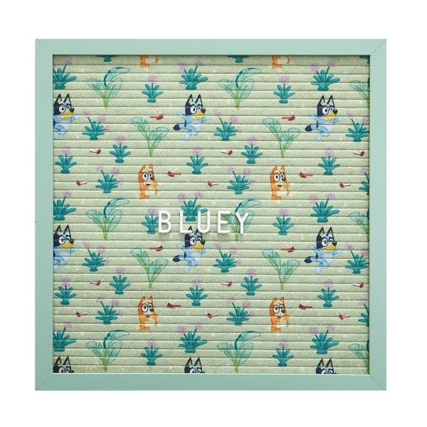slide 2 of 4, Bluey Letter Board Sign Custom Message Display Board Decor