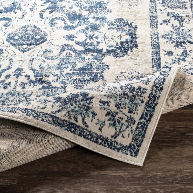 Livabliss Traditional Floransa Medallion Area Rug
