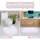 preview thumbnail 18 of 58, Hampton Crochet Bathmat 100% Cotton Non-Slip Bathroom Rug Set, Machine Washable Bath Rug, 5 Piece Bath Mat Set with Contour