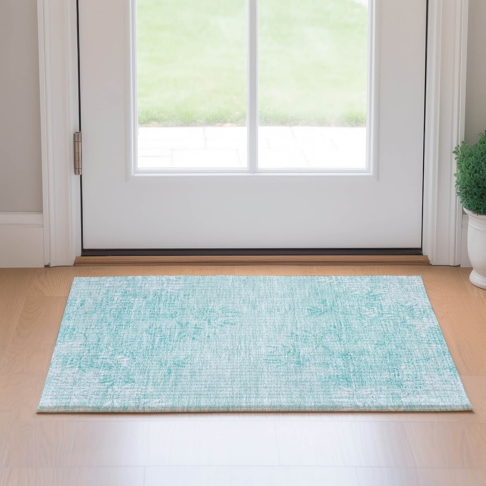 Premium Washable Super Soft Floral Imprints Mayfield Rug