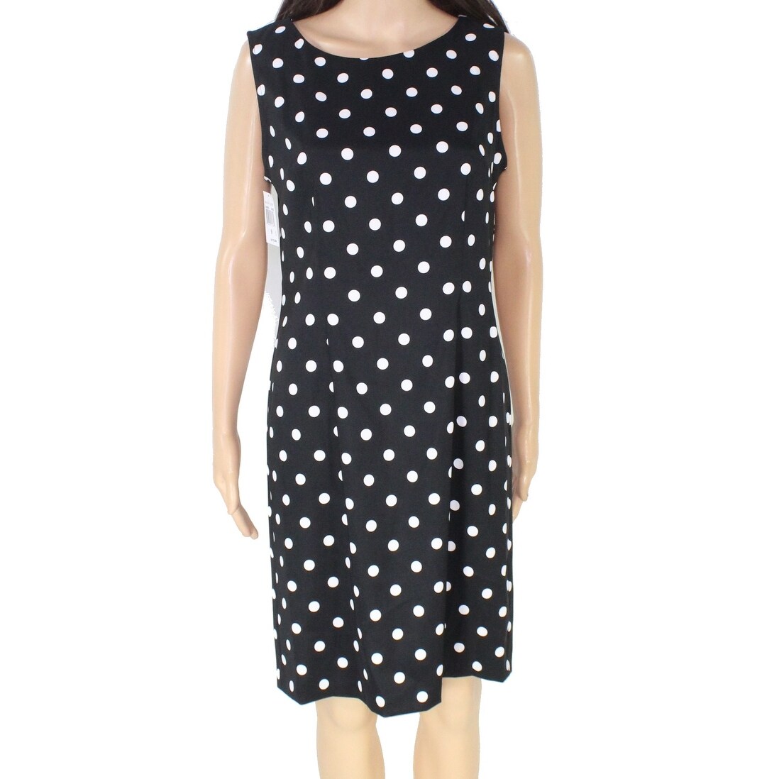 connected apparel polka dot dress