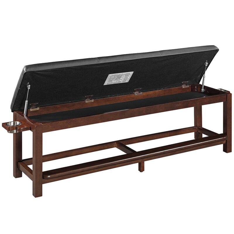 Spectator Storage Bench - 72x17x21 - Cappiccino
