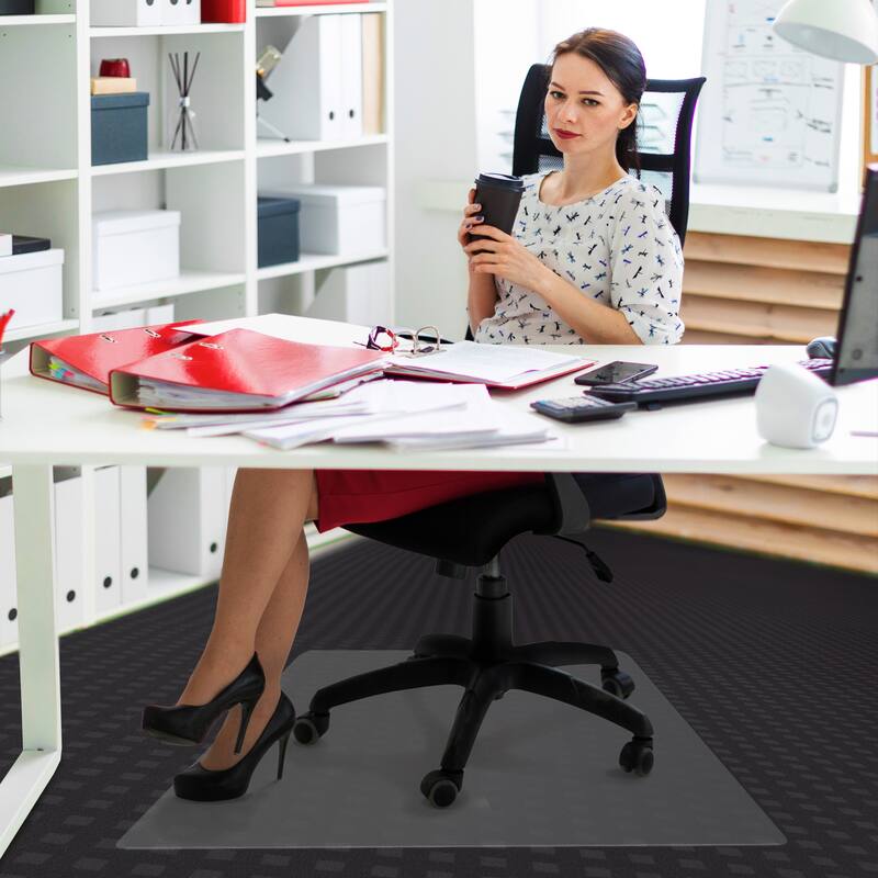 Cleartex® Advantagemat® Plus APET Chair Mat - Low/Standard Pile Carpet. Rectangular 36 x 48"