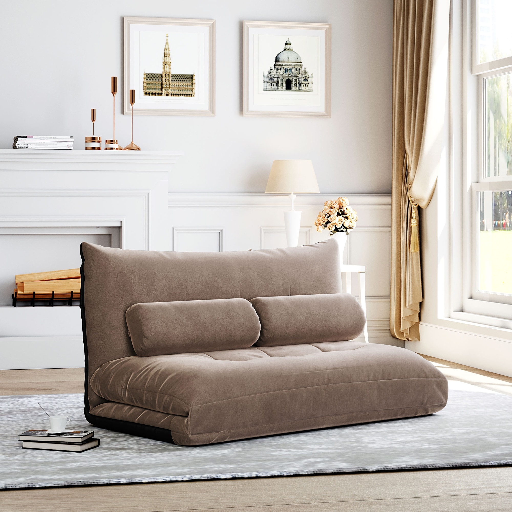 Futon gaming top couch