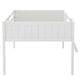 preview thumbnail 6 of 20, Full Size Solid Wood Low Loft Bed with Ladder and Fence