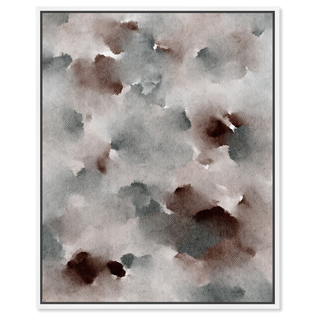 Art Remedy The Winter February Framed Watercolor Boho Abstracts