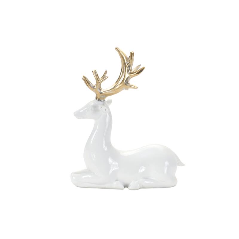 Winter Deer Figurine (Set of 3) - N/A