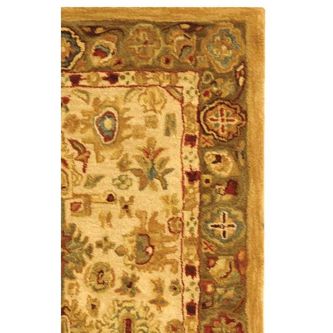 SAFAVIEH Handmade Anatolia Meenje Traditional Oriental Hand-spun Wool Rug
