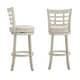 preview thumbnail 7 of 21, Rovinj Upholstered Back Swivel Bar Stool - Barstool