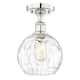 Option Clear Water Glass / Polished Nickel
