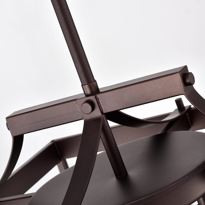 4-light Oil Rubbed Bronze Hanging Pendant