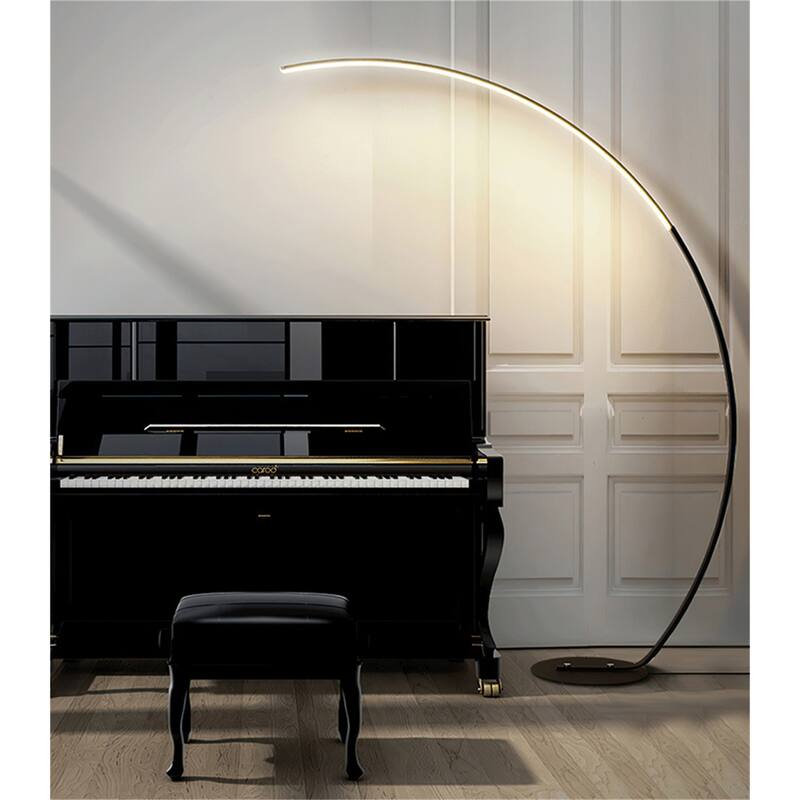 62.99 Inches Metal Arched Floor Lamp