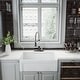 preview thumbnail 140 of 156, VIGO Edison 19" H Single Handle Pull-Down Sprayer Kitchen Faucet