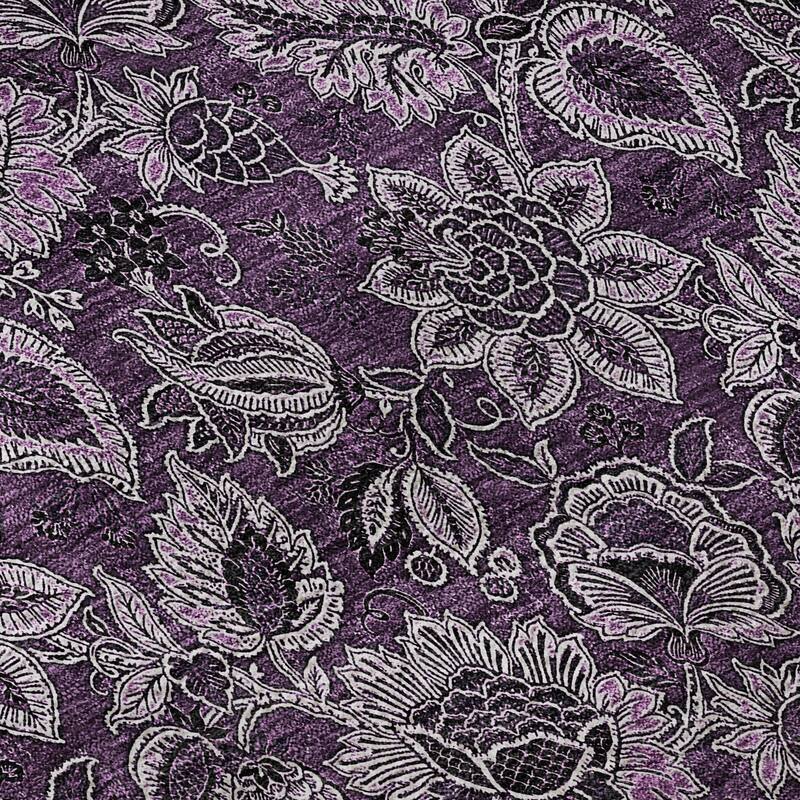 Premium Washable Super Soft Floral Mayfield Rug
