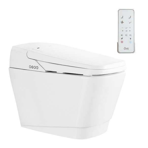 Ove Decors Vovo Bidet Toilet Builtin Tankless Elongated Overstock