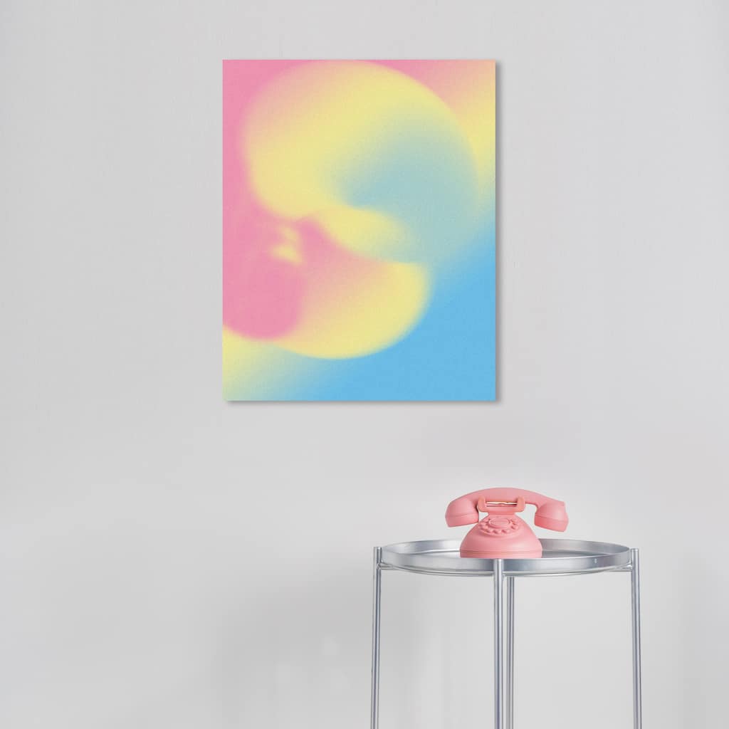 Wynwood Studio Canvas Abstract Our Fave Pastel Colors Yellow Modern & Contemporary Wall Art Canvas Print