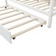 preview thumbnail 9 of 26, Wooden House Bed with Trundle and Shelf