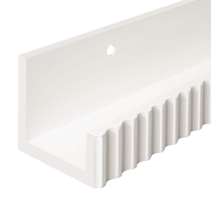 Kate and Laurel Furrow Ledge Shelf Set.
