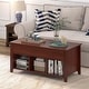 preview thumbnail 4 of 8, Costway Lift Top Coffee Table w/ Hidden Compartment and Storage