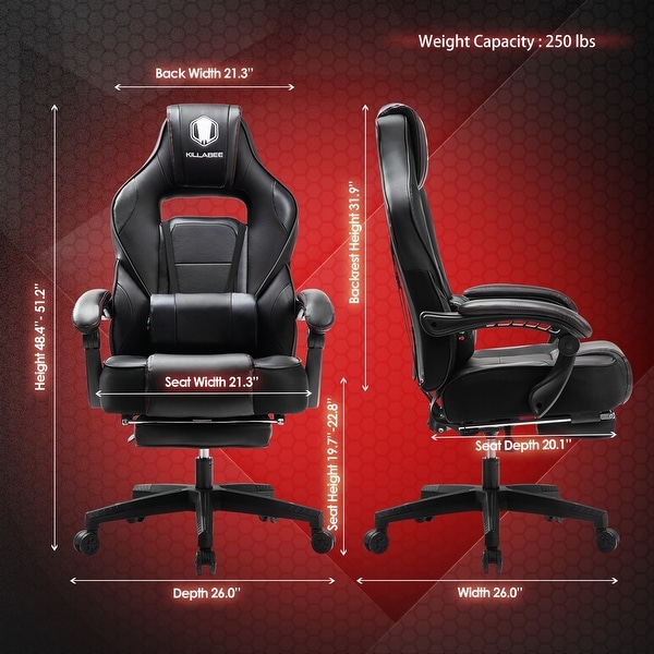 TiramisuBest Gaming Chair Reclining Racing Computer Office Chair