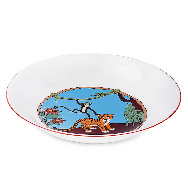 My Jungle Porcelain Kids Dinnerware Set of 3