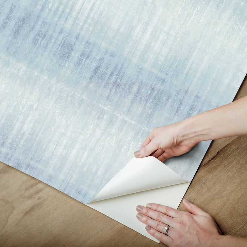 InHome Sanctuary Blue Peel and Stick Wallpaper