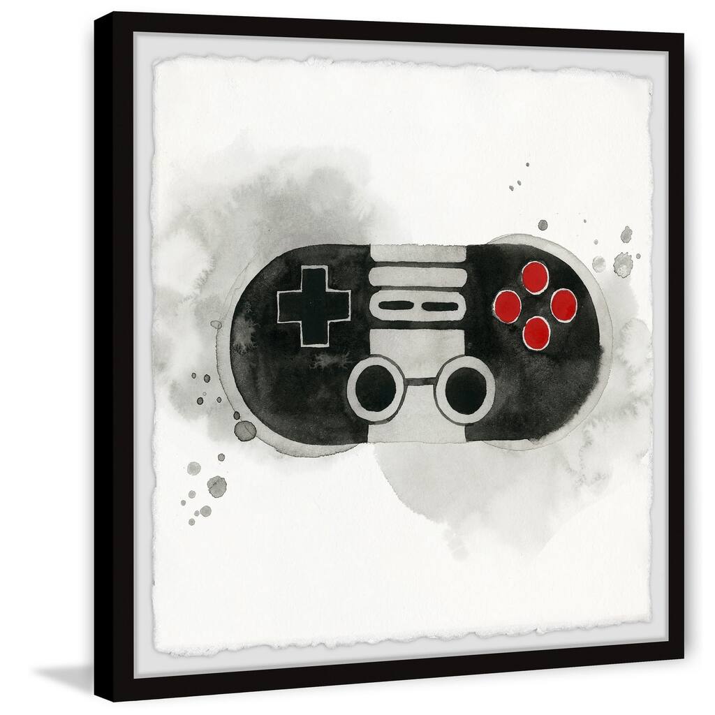 Gamer IV Framed Wall Art, Elegant Home Touch - Sophisticated Artwork for Refined Décor