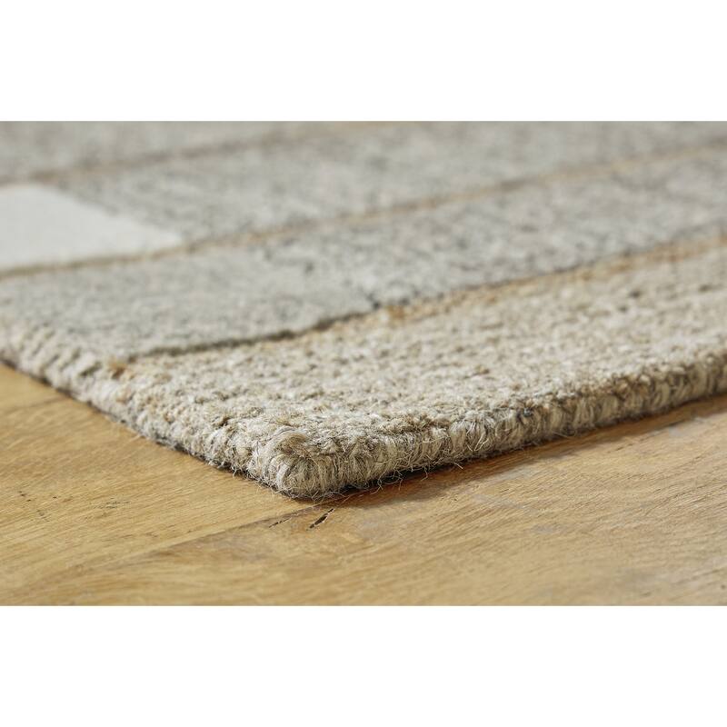 Signature Design by Ashley Abbotton Taupe/Gray/Brown Rug