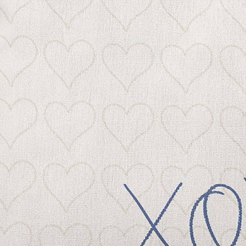 XOXO with Hearts Valentine's Day Decorative Indoor Pillow