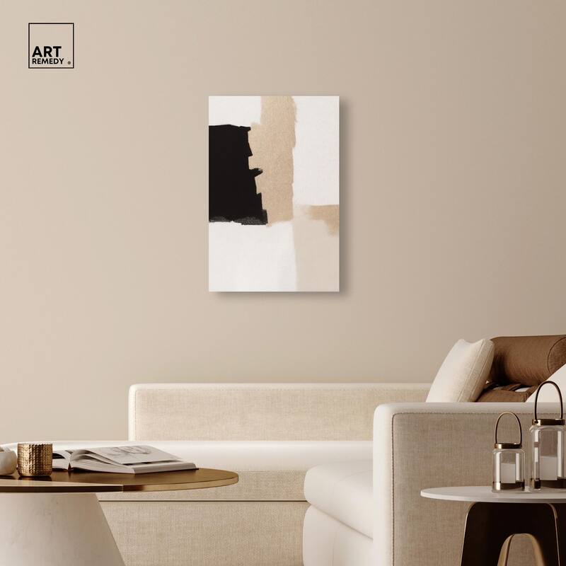 Earth and Ink IV Canvas by Art Remedy, Gallery Wrapped