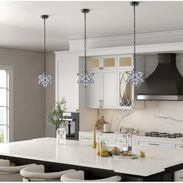 Star hanging light fixture deals