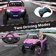 preview thumbnail 26 of 27, 12V 2-Seater Kids Ride on UTV with Slow Start Function Music - 46.5” x 29” x 28”(L x W x H)
