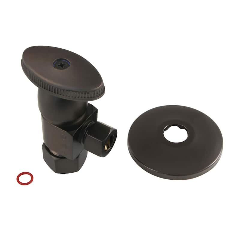 Kingston Brass 2-13/16" High Brass Angle Stop Valve - Oil Rubbed Bronze