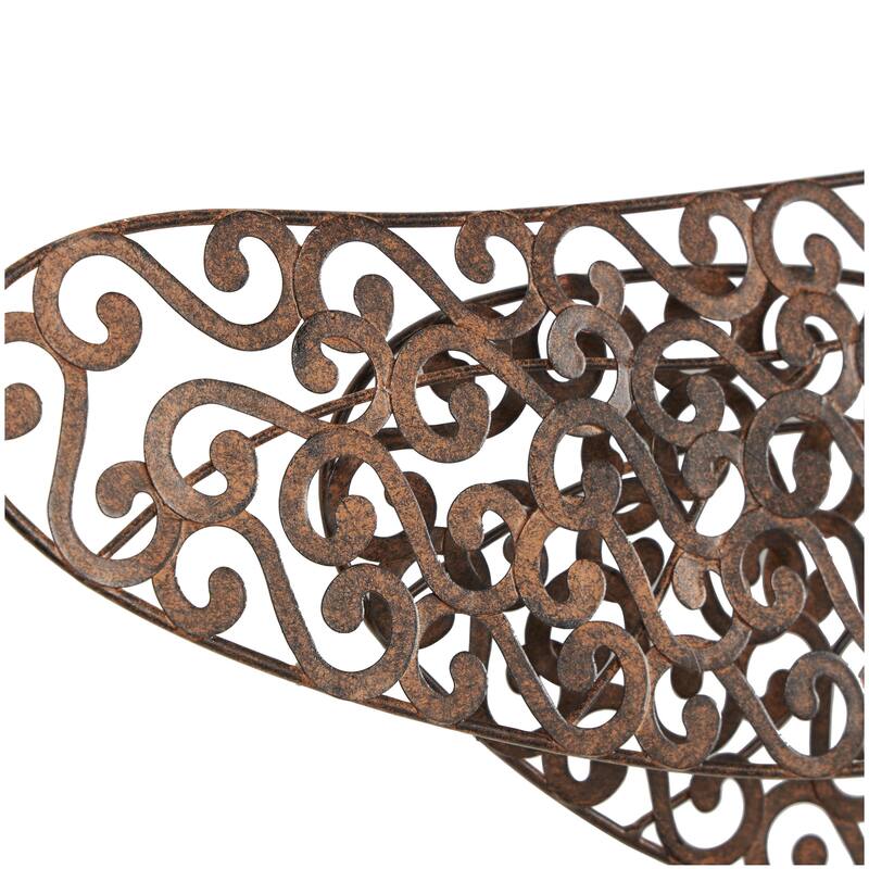 Metal Dragonfly Indoor Outdoor Home Wall Decor - Brown - Roche River Decor