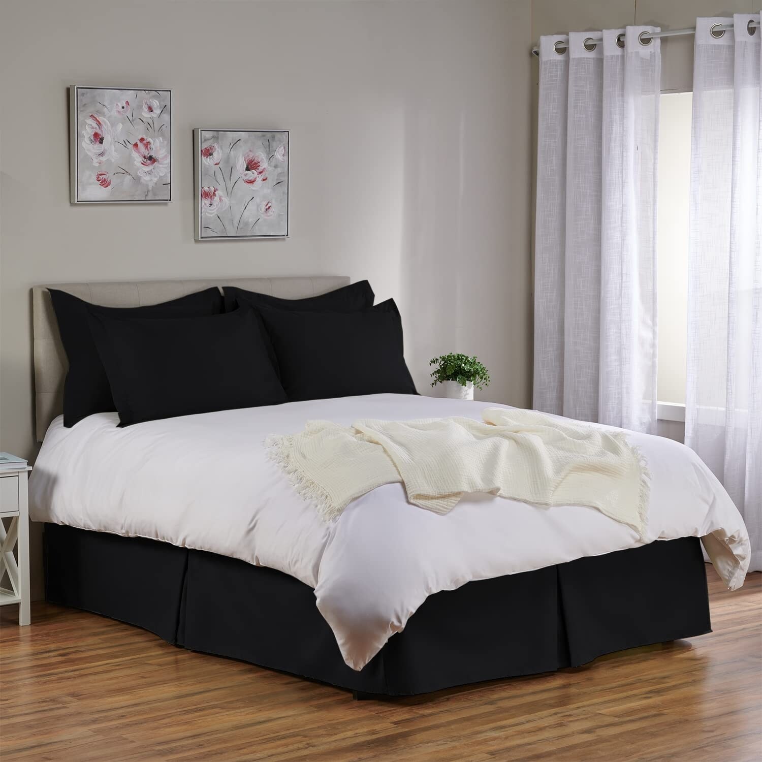 Bed skirt cheap split king