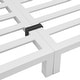 preview thumbnail 64 of 62, Benton Modern Aluminum Lounge Outdoor Double Chaise with Cushion - N/A