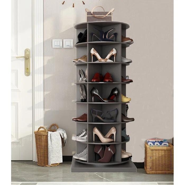 Round shoe organizer on sale