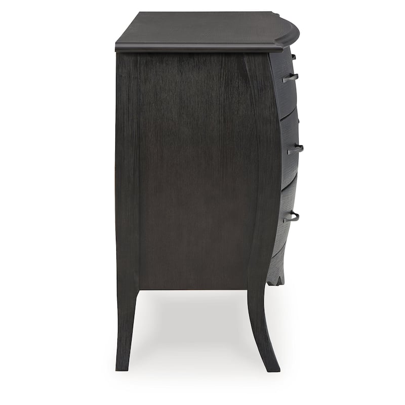 Signature Design by Ashley Coltner Black Accent Cabinet - 42" W x 18" D x 32.13" H