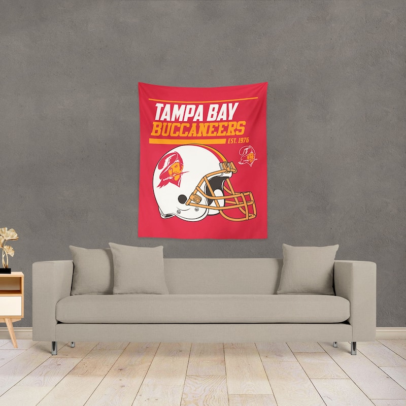 NFL Tampa Bay Buccaneers 40 YD Dash Legacy Wall Hanging - 34"x40"