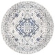 preview thumbnail 153 of 164, SAFAVIEH Monaco Lillie Boho Medallion Distressed Area Rug 6'7" Round - Ivory/Grey