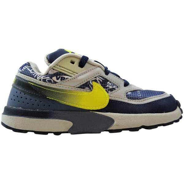 Shop Nike Baby Classic Bw Mid Navy Sync Yellow Thunderstorm Night Grey 609090 471 Toddler Overstock 30581316 2